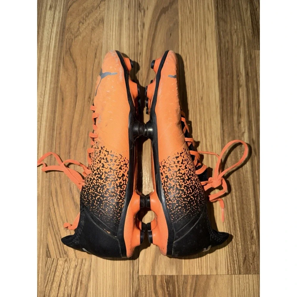 Puma FUTURE Z 4.3 FG/AG Orange Black Soccer Cleats 106767-01 Men's Sz 9.5